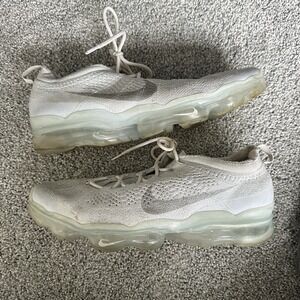 Size 14- Nike Air VaporMax 2023 Flyknit Pure‎ Platinum